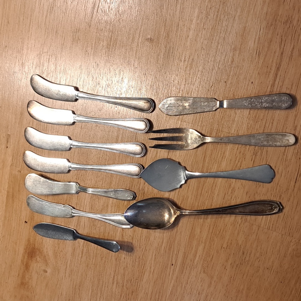 Siler plated lot vintage